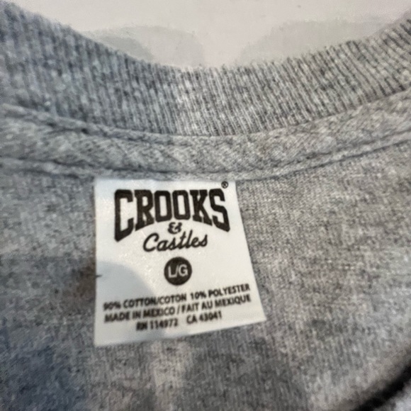 Men’s Crooks & Castles Graphic Tee - Picture 3 of 3